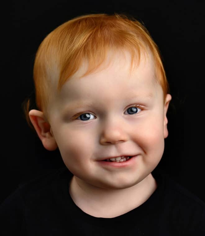 fotoshoot rood haar